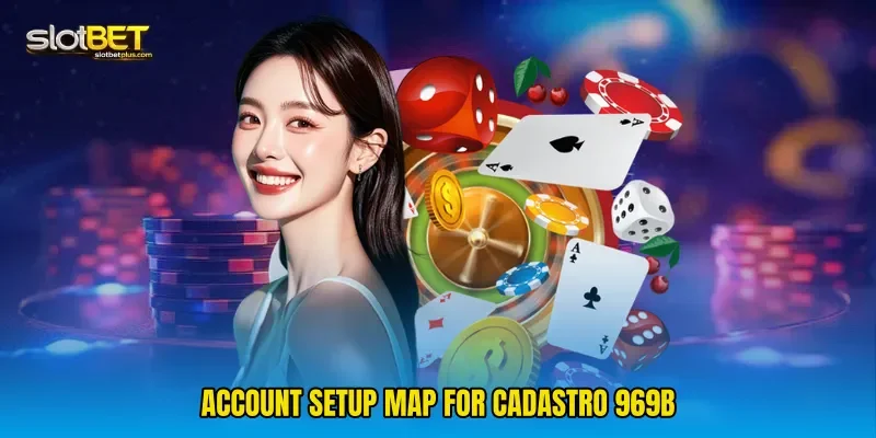 Account setup map for Cadastro 969b